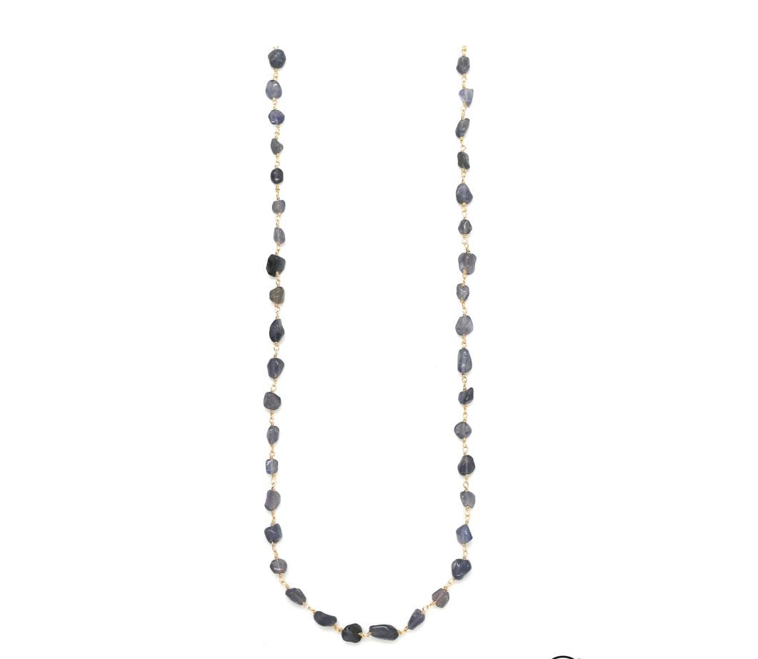 Habana Paris Dark Purple Quartz Necklace - 0