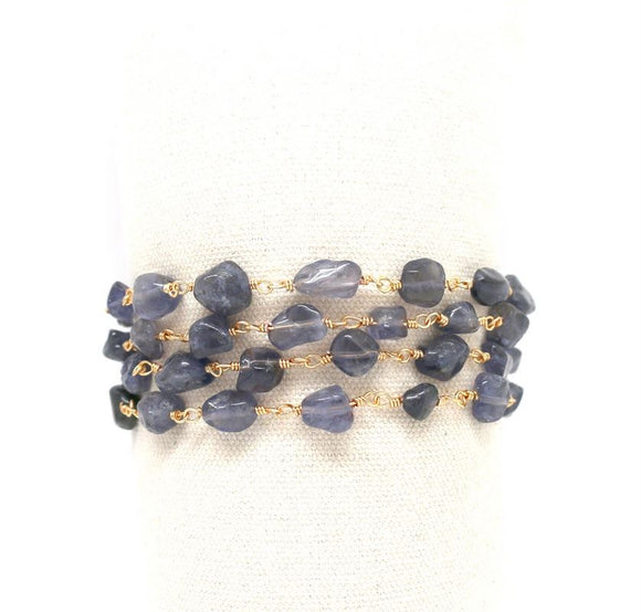 Habana Paris Purple Quartz Necklace