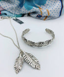Ori Tao Fern Leaf Jewelry Set-5