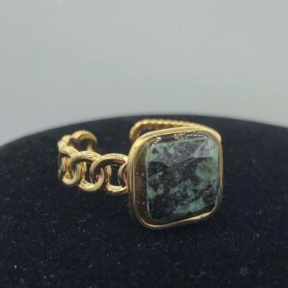 Habana Paris African Turquoise Ring