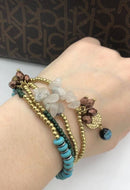 Moon C Charm Bracelet and Necklace-3