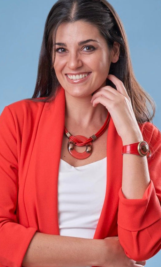 Cristalida Arya Red Necklace