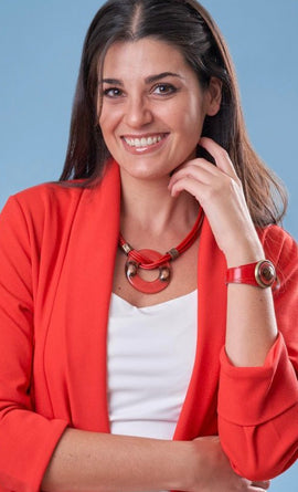 Cristalida Arya Red Necklace - 0