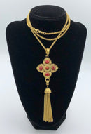 Habana Paris Tassel Pendant Long Chain-1