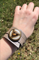 stylish leather bracelet for women