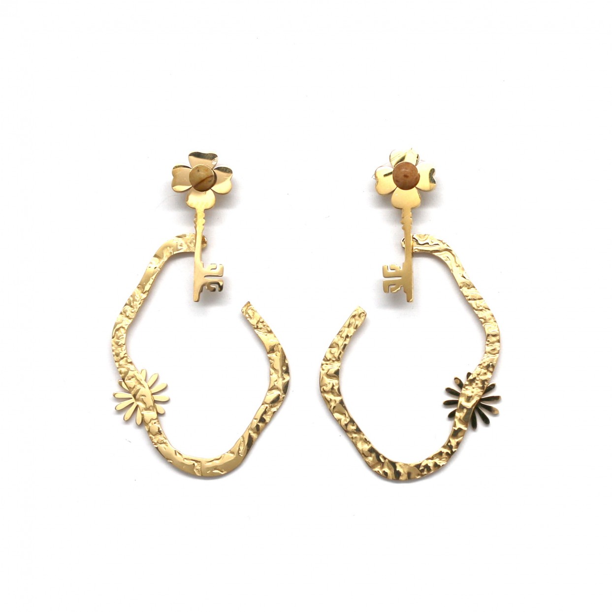 Habana Paris Key Earrings For Women