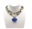 Habana Paris Mixed Gemstones Necklace-1