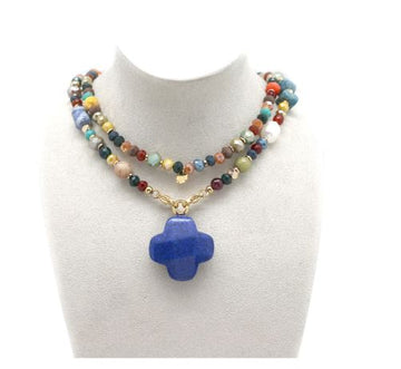 Habana Paris Mixed Gemstones Necklace