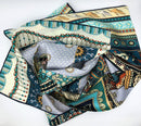 Elephant Silk Scarf for Women: Versatile Fashion Accessory-1
