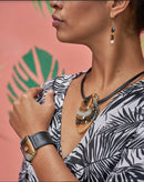 Cristalida Leaf Pendant / Indiana-2