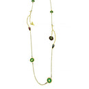 Kalliope Long Flower Bee Chain | Greece Fashion Jewelry Statement-1