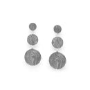 Ori Tao Infinity Long Discs Earrings - French Brass Jewelry-1