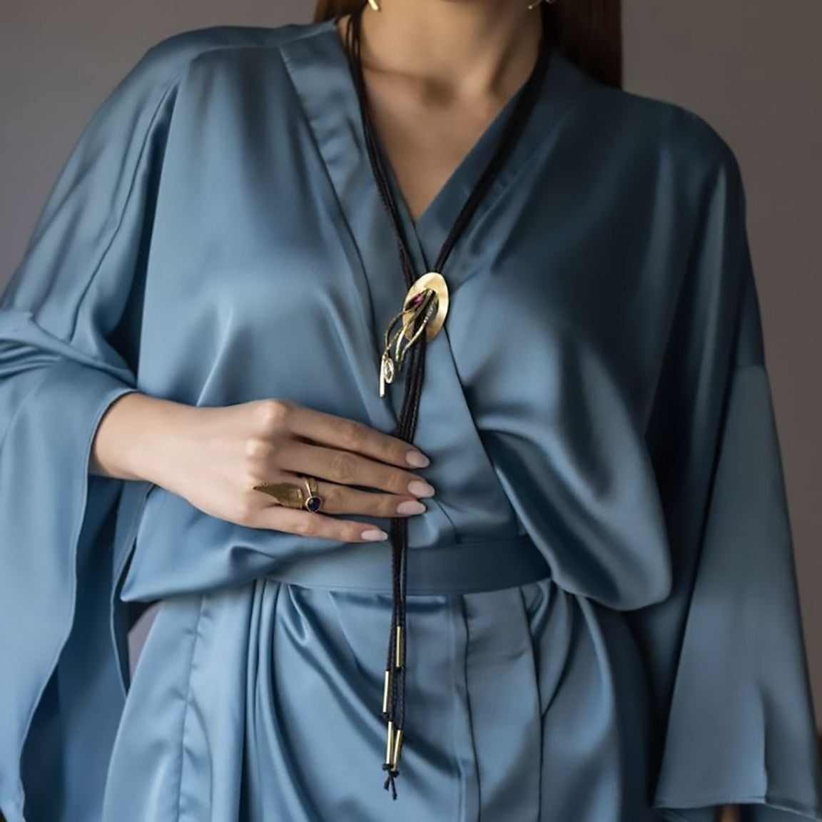 Kalliope Elegant Pendant Necklace | Greek Fashion Statement
