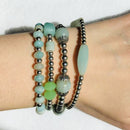 Moon C Blue Charm Bracelet-4