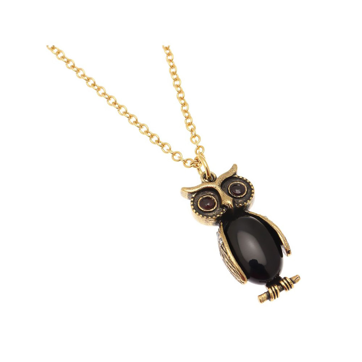 owl necklace pendant