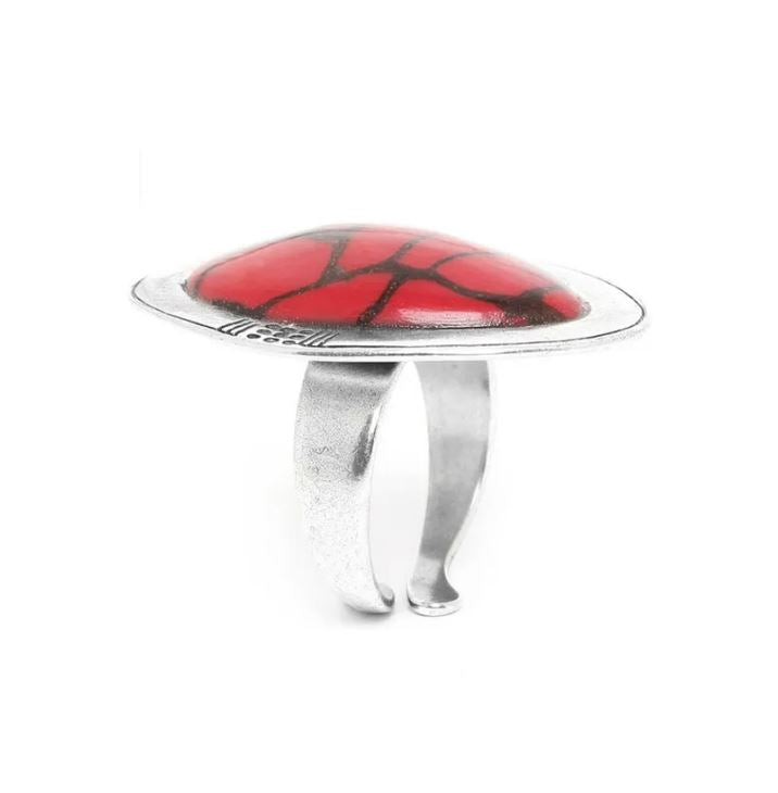 Nature Bijoux Red Large Ring
