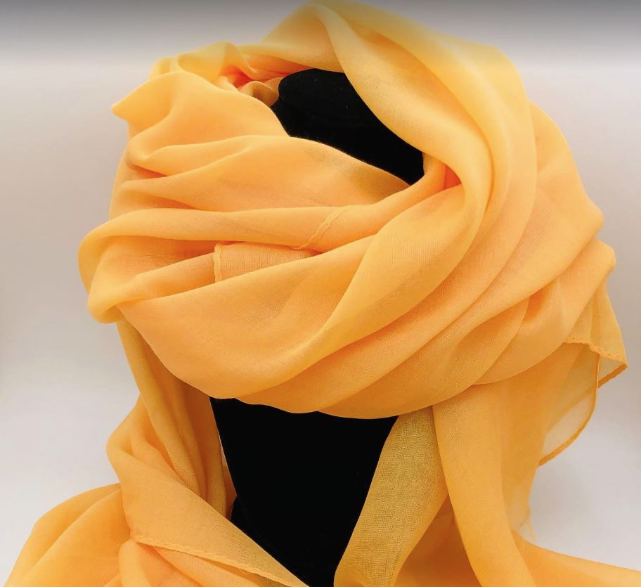 Summer Essential: Lightweight Peach Modal Scarf | Breathable & Stylish - 0