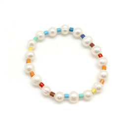 Habana Paris Stretch Pearls Bracelet For Women