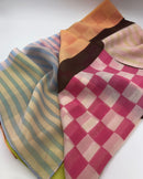 Chic Silk Georgette Long Scarf | Versatile Fashion Accessory-5