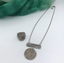 Ori Tao Infinity Silver Fashion Jewelry Set - French Brass Duo-1