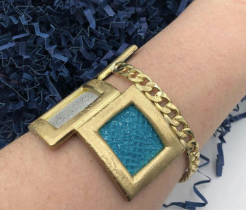 Kalliope Chain Cuff Bracelet For Women | Harlem - 0