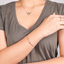 Ori Tao Thin Chain Bracelet - La Marina Collection from France-2