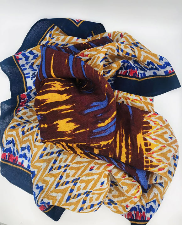 100% Wool Dark Shawl | Perfect for Spring & Summer Fashion