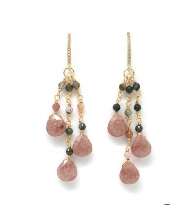 Habana Paris Quartz Earrings For Women